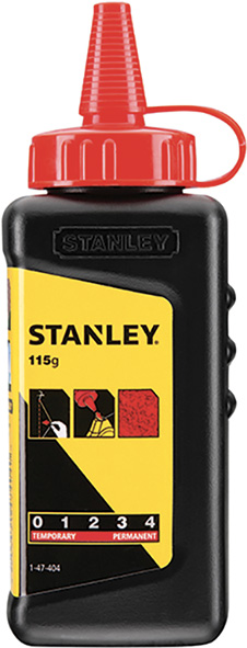 POLVERE PER TRACCIATORI STANLEY ROSSA             