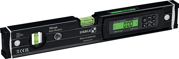 LIVELLA ELETTRONICA STABILA TECH 196 DARK SHADOW  