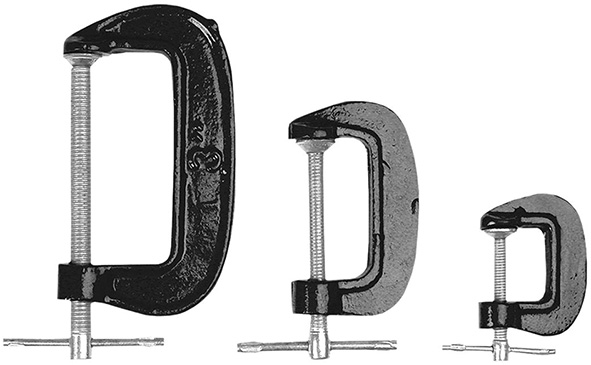 MORSETTI A C SERIE 3 PEZZI TOP TOOLS 12A375       