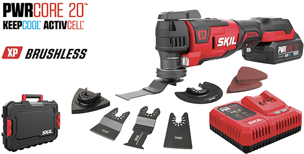 UTENSILE MULTIFUNZIONE BATTERIA SKIL XP 3650GA    