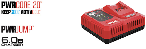CARICABATTERIE SKIL 3123AA 6.0A RAPIDO            
