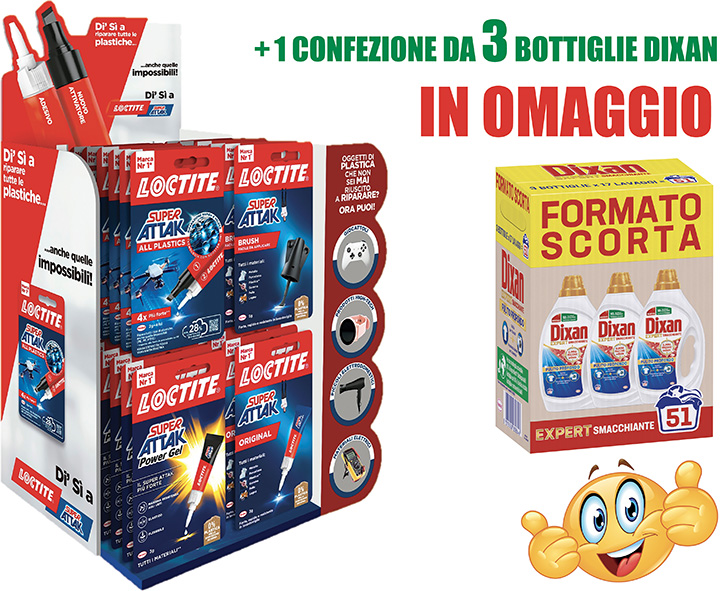 COLLA SUPER ATTAK * EXPO MIX 36 BLISTER           