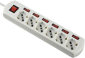 MULTIPRESE ELECTRALINE 62059 BIANCA 6P+6INT+INT   