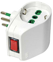 ADATTATORI FME 87310 CON INTERRUTTORE AUTOMATICO  