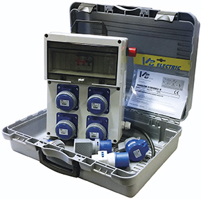 VALIGETTA VB QUADRO IP65 FUNGO CON 3 ADATTATORI   