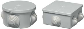 SCATOLA DERIVAZIONE EC ESTERNA IP44 QUADRA        