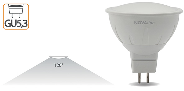 LAMPADE NOVA LED SPOT GU5,3 12V FASCIO 120        