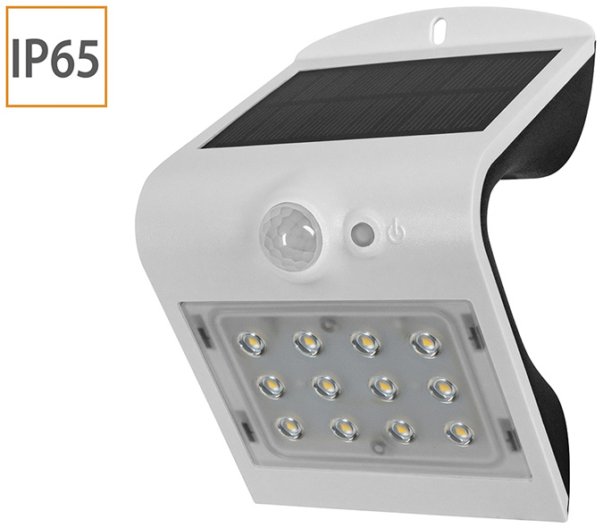 PROIETTORI NOVA LED 1,5W BATTERIA PANNELLO SOLARE 