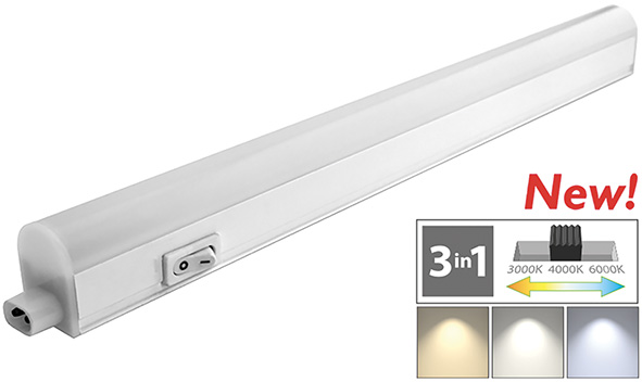 REGLETTE NOVA LED TRI-WHITE                       
