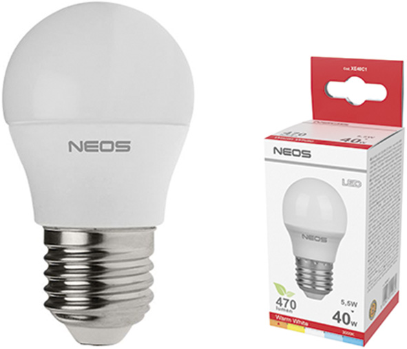 LAMPADE NEOS LED CLASSIC SFERA E27                