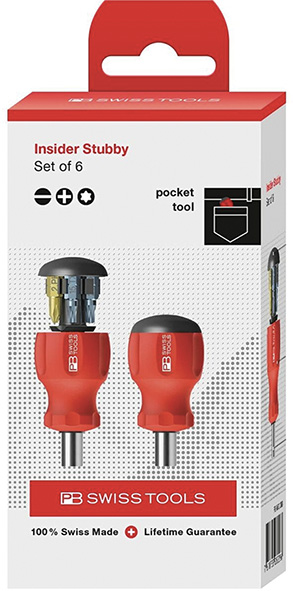 PORTAINSERTI NANO 6 INSERTI PB 8453.CBB IN SCATOLA
