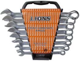 CHIAVI COMBINATE LIONS 484R SERIE 8 PZ            