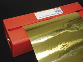 CARTA SPAGNA LAMIERINO OTTONE IN ROTOLI           