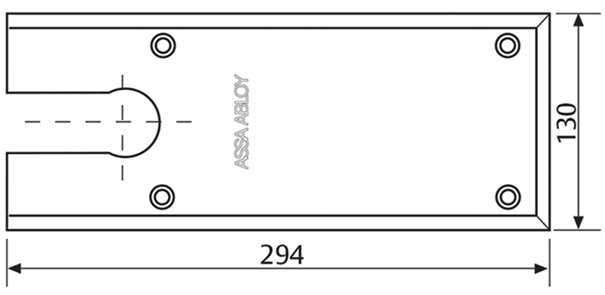 PIASTRA MAB A PAVIMENTO AC534                     