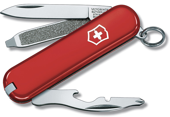 COLTELLI MULTIUSO VICTORINOX RALLY RED            
