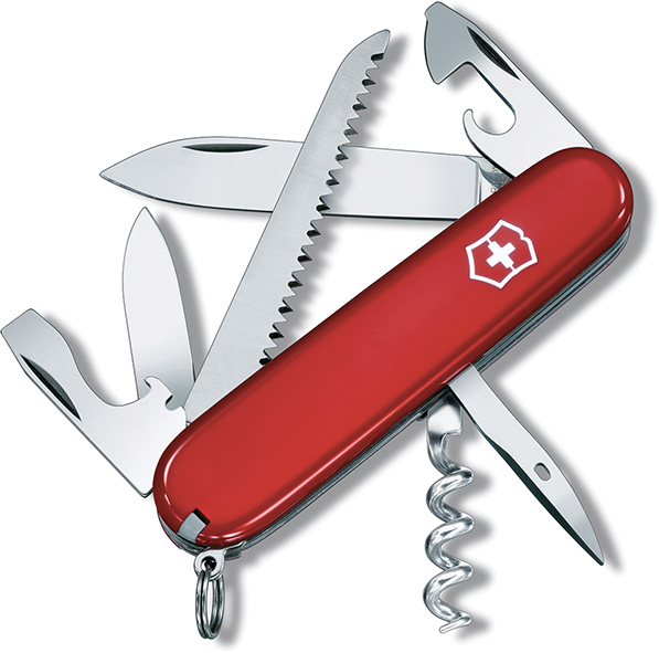 COLTELLI MULTIUSO VICTORINOX CAMPER RED           