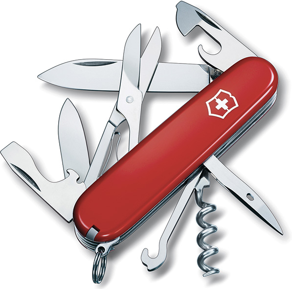 COLTELLI MULTIUSO VICTORINOX CLIMBER RED          