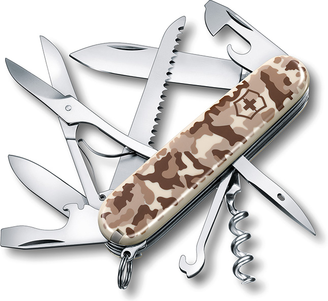 COLTELLI MULTIUSO VICTORINOX HUNTSMAN DESERT      