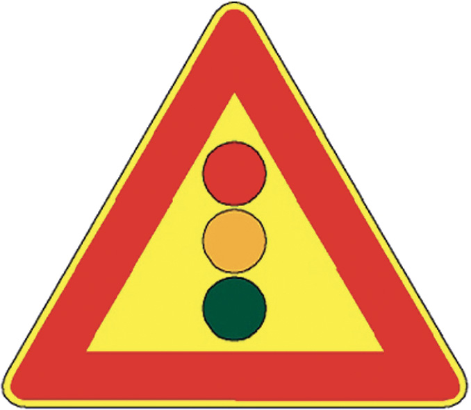 SEGNALI CANTIERE SEMAFORO FIG.404                 