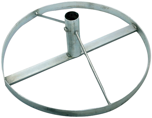 BASI CIRCOLARI PER PALI SEGNALI TUBO D.MM.48      