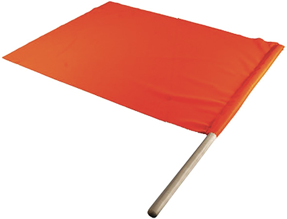 BANDIERE SEGNALETICHE ARANCIO FLUORESCENTE        