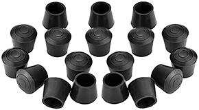 PUNTALI CALZANTI NERI PVC                         
