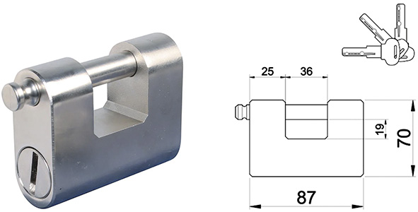 LUCCHETTI IBFM MONOBLOCCO 9993                    