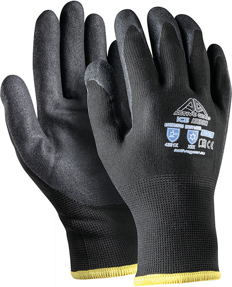 GUANTI ANTIFREDDO ACTIVE GEAR MOD.ICE BLACK       