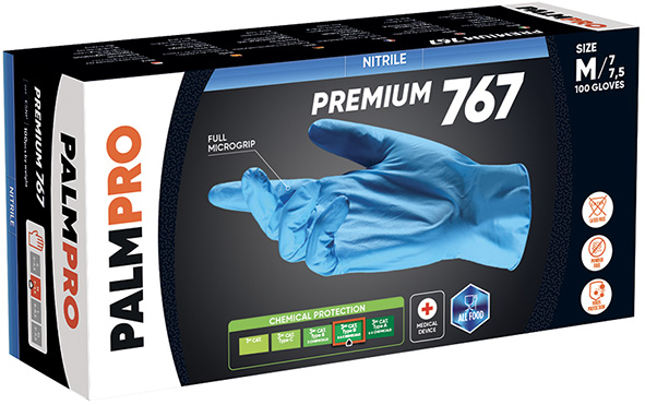 GUANTI NITRILE ICO PREMIUM 767 PZ.100             