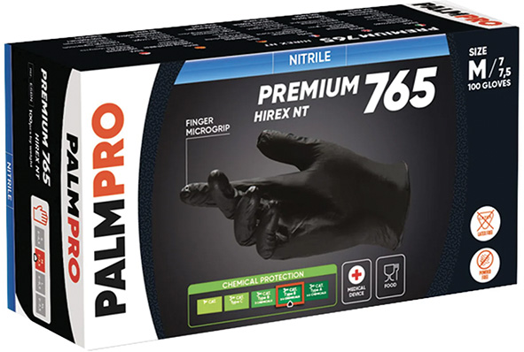 GUANTI NITRILE ICO HIREX NT PREMIUM 765 PZ.100    