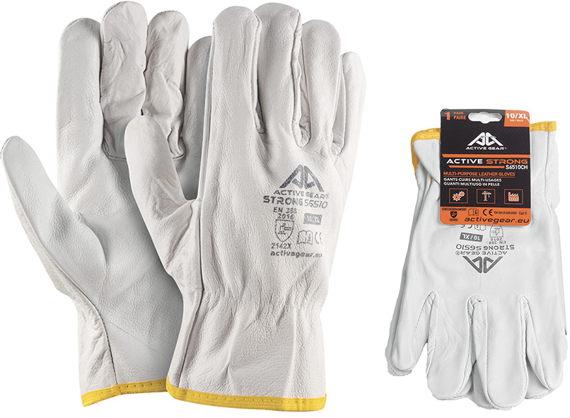 GUANTI PELLE FIORE BOVINA ACTIVE GEAR MOD.STRONG  