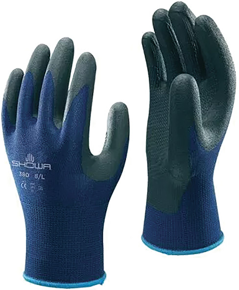 GUANTI NITRILE SHOWA 380 BLU                      