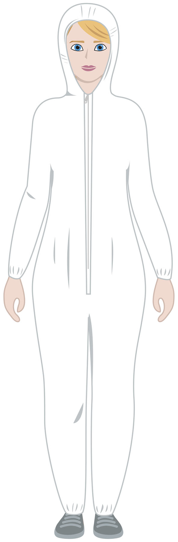 TUTE MONOUSO WORKER PLP COVERALL 40               