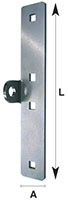 OCCHIOLI PORTA LUCCHETTI MINUTEX 963 VERTICALI    
