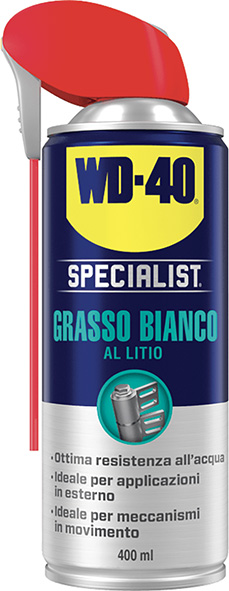 GRASSO LUBRIFICANTE SPRAY BIANCO AL LITIO WD-40   