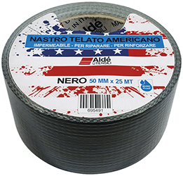 NASTRO TELATO AMERICANO NERO                      