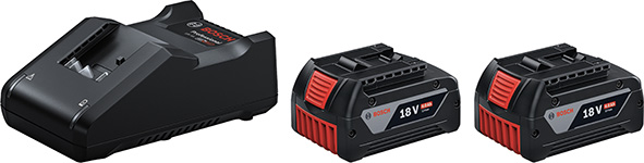 ENERGYPACK BOSCH GAL 18V-40 + 2 BATT. 18V 4,0AH   
