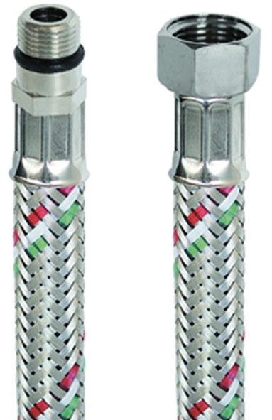 TUBO FLESSIBILE INOX PER LAVABO E BIDET           