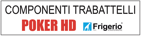COMPONENTI TRABATTELLI FRIGERIO POKER HD          