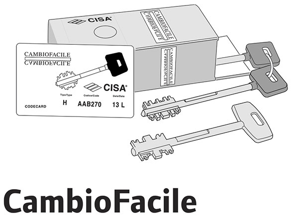 KIT CAMBIO FACILE CISA ART.06520.10               