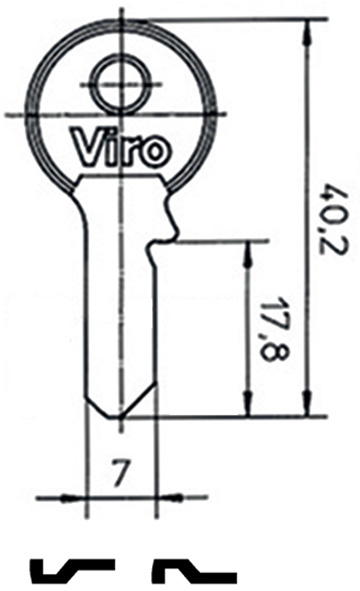 CHIAVI NAZIONALI VIRO 011                         
