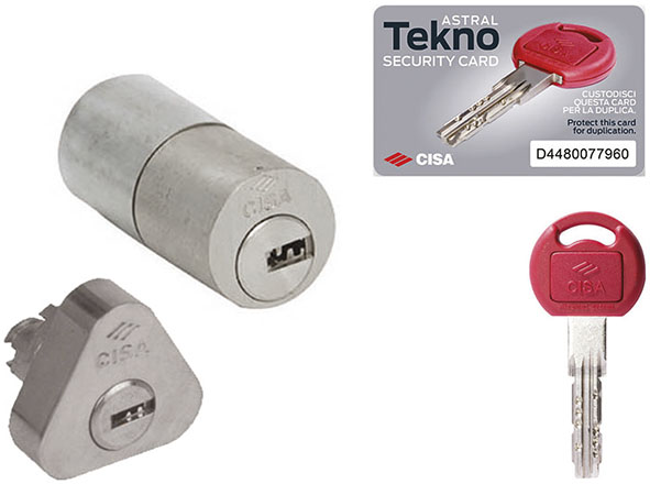 CILINDRI CISA TEKNO PRO COPPIA ART.0M116          