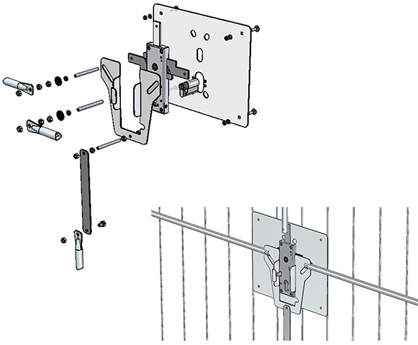 KIT SICUREZZA PER PORTE BASCULANTI PREFER KW574   