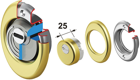 PROTEZIONE DISEC SFERICK BD131-25D1               