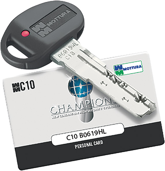 CHIAVI MOTTURA C10 * DUPLICATO                    