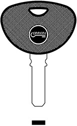 CHIAVI AUTO TRANSPONDER T00HF71P                  