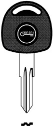 CHIAVI AUTO TRANSPONDER T00HF43P                  