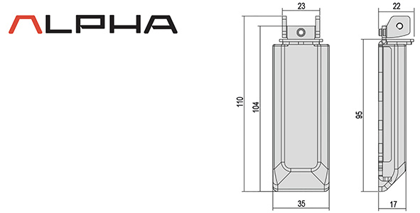 PLACCHE CISA ALPHA CIECHE ART.7A76.66             