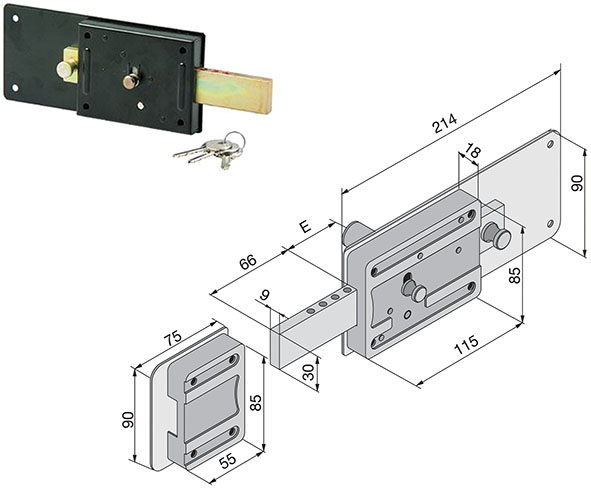 FERROGLIETTI WELKA 012 CIL.FISSO 6 MANDATE        