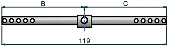 BARRA EVOK SECUREMME 6171-6171                    